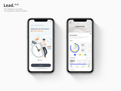 Let's Lead App Redesign android app app app design ios app product design typography ui ux