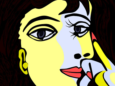 Picasso S Dora Maar 2d digital famouspainting illustration picasso vector