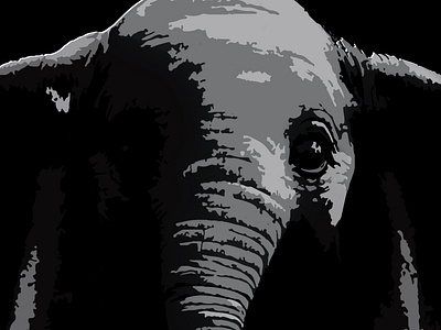 Dumbo design digital graphic illustration poster