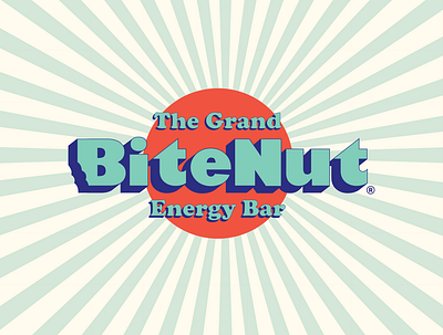 BiteNut Energy Bar branding colorful colorful logo design digital design flat logo logodesign vector