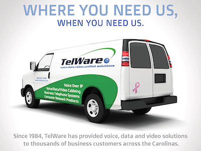 Telware   Where You Need Us Van