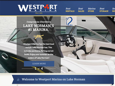 Westport Marina Website