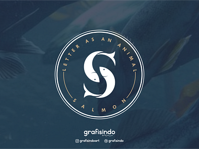 Salmon Logo branding design logo