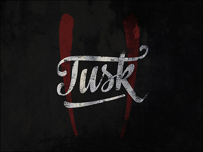 Tusk - the movie dogma fun horror kevin smith lettering movie silent bob tusk