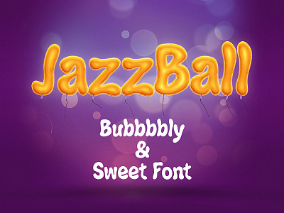 JazzBall - free font brush font free jazzball lettering mockup type typeface typo typography velvet