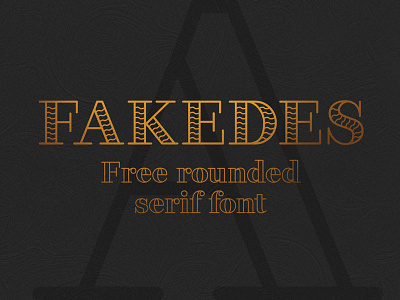 Fakedes Font Update behance cyrilmikhailov dark fakedes font free gold line upgrate