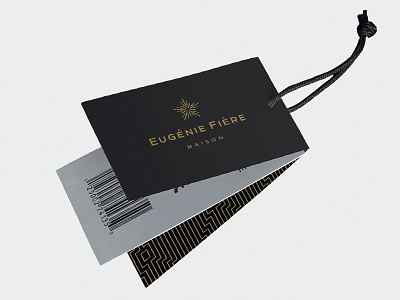 Eugenie Fiere Maison branding eugenie fiere fasion france gif gold line logo moscow rich russia style