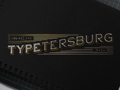 Typetersburg Lettering black calligraphy font gold handlettering lettering russia signpainting type typeface typetersburg