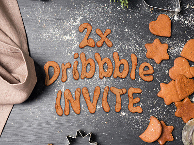 Dribbble invites cookies dribbbleinvite invite invites kitchen table