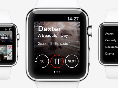 Netflix Apple Watch apple dexter movies netflix stream tv watch