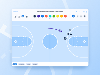Basketball iPad App app basketball board coach drawn ios ipad sketching sport workout