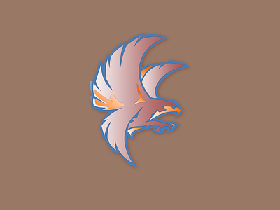 3D Falcon Logo