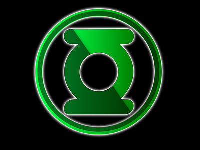 Green Lantern 3D Logo 3d affinitydesigner dccomics design designer green green lantern illustration logo logo 3d photoshop ui ux vector