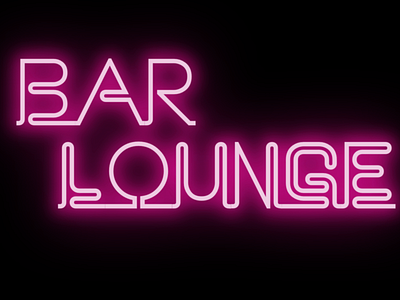 Bar Lounge 3D Glossy Logo 3d affinitydesigner design designer glossy illustration logo logo 3d photoshop ui ux vector