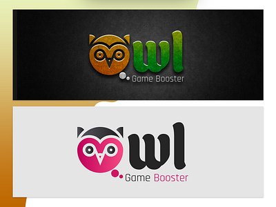 Own Game Booster logo adobe illustrator adobe photoshop