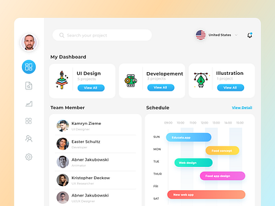 Team Management Dashboard