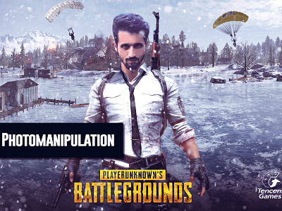 PUBG Vikendi Photo Manipulation action adobe art bullets design guns nihaldadkhan parachute photomanipulation photoshop photoshop tutorial snow snow map snowmobile tutorials vfx giant vikendi youtube youtube channel youtuber