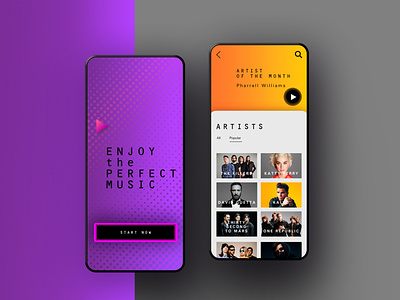 Music Player App UI/UX