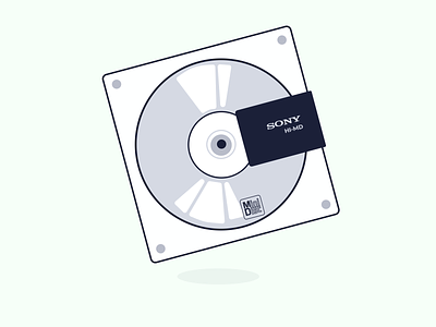 music storage :: minidisc → airified