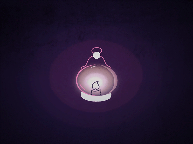 Latern aftereffects animated animated gif animation blobs candle drawing flat gif illustration light texture traditional animation vector