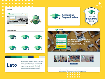 Accounting Degree Review | Branding Redesign