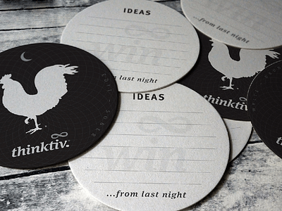 Drink & Notes Coasters beer beer coaster booze clean design coaster cock drink drink coaster last night notes print rooster