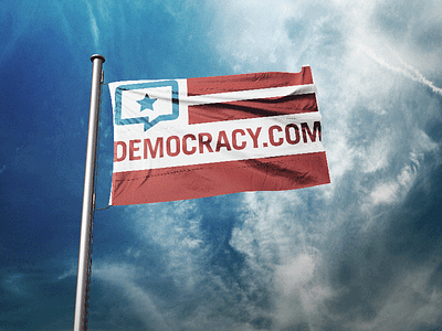 Democracy Flag american americana change democracy flag justice rights social