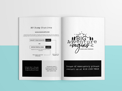 RV Rental Welcome Book Template