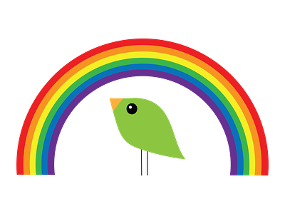Rainbow Publishing Logo branding design illustration logo vector
