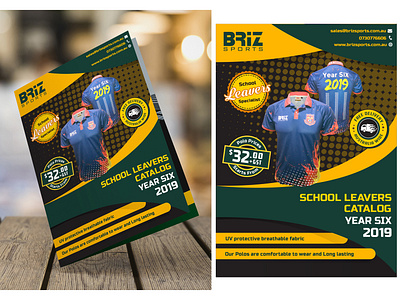 School Leaver's Year Six Catalog 2019 catalog design print design