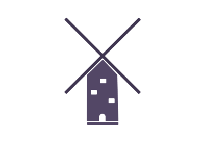 Windmill Logo branding logo logodesign windmill