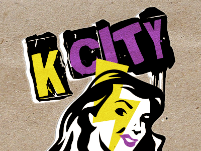KCity Rollers logo roller derby