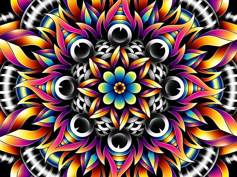 Custom mandala generator