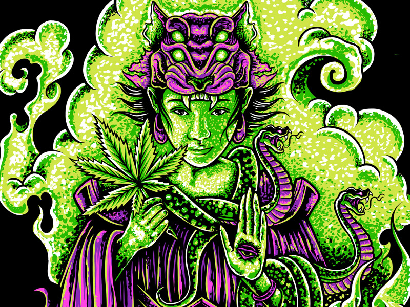 Green Goddess By Pale Horse On Dribbble