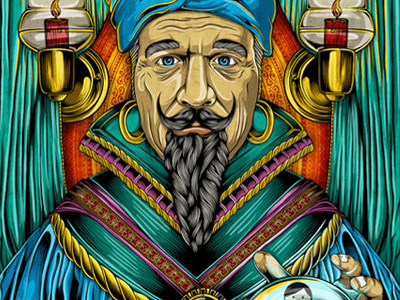 Zoltar Illustration for Wired Magazine Italy