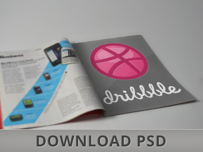 DOWNLOAD Magazine Mockup PSD FREE design download free magazine mock mock up mockup newspaper paper