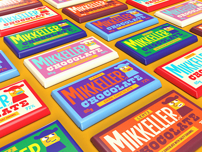 Mikkeller Chocolates branding chocolate design graphic illustration lifestyle logo packaging wrapper