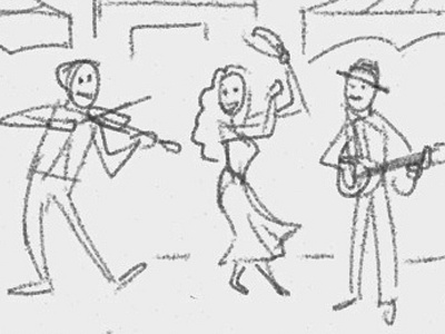 Musicians Sketch