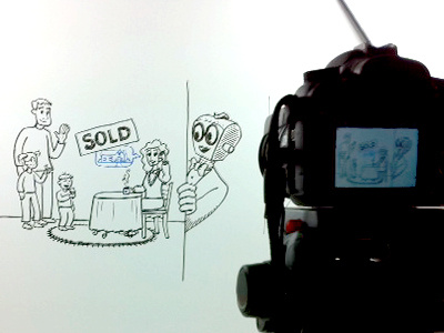 Whiteboard Scribing cartooning character design illustration scribing whiteboard animation