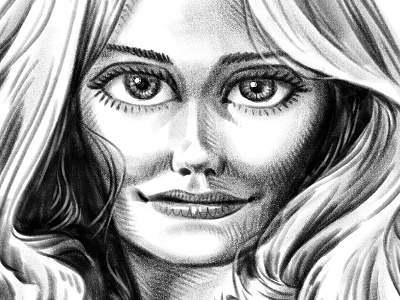 Moonlighting Cybill Shepherd digital drawing eyes hair model moonlighting pencil sketch woman