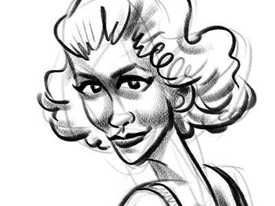 Another Vintage Woman Sketch