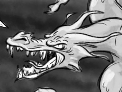 Dragon animation storyboard
