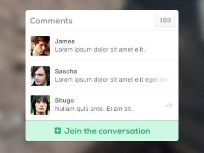 Comments
