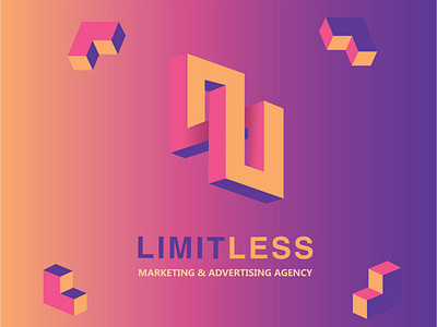 Limitless Agency Re-branding advertising artwork brand design brand identity branding branding design concept design graphic design graphicdesign icon identity infinity logo logo design logodesign rebranding redesign vector vectorart