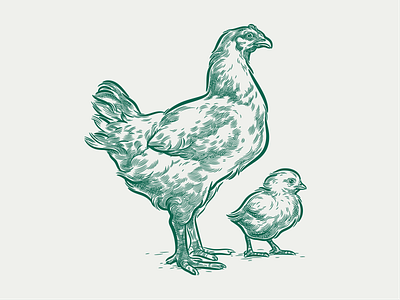 Farm animals #2 animals engraving etching illustration vector