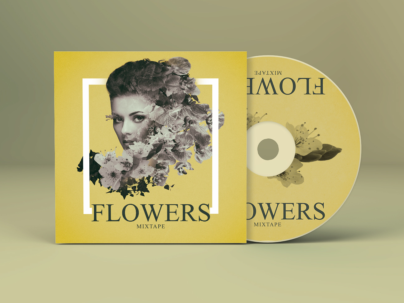 Flowers Album Cover Design by Adrian on Dribbble