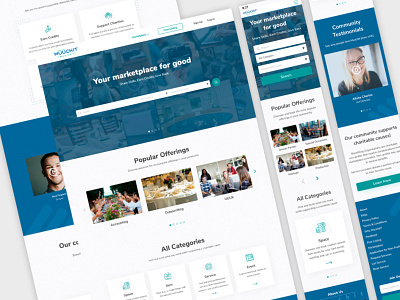 Website "MUUCHIT" adobexd branding design figma flat illustration marketplace photoshop site ui ux web webdesign
