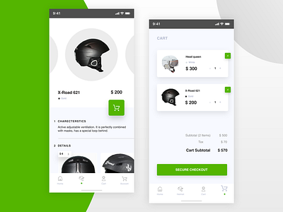"Helmet" App