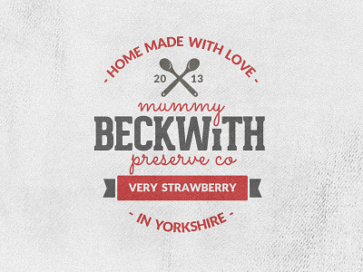 Mummy Beckwith Preserves - Branding brand logo retro