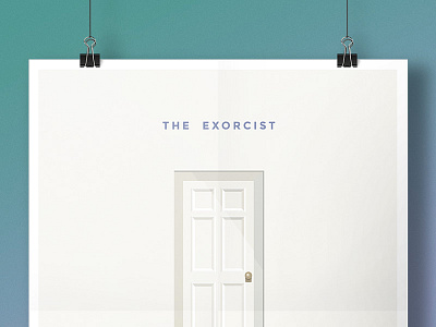 The Exorcist - Minimal Poster halloween minimal movie poster